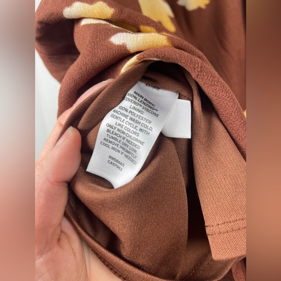 BP. Brown Halter Midi Dress Size 3x NWT - Picture 14 of 15